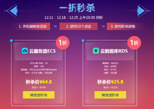 阿里云最新活動(dòng)引領(lǐng)云計(jì)算行業(yè)新一輪熱潮熱浪來(lái)襲！